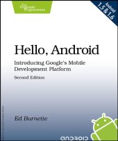 book Hello, Android: Introducing Google's Mobile Development Platform (Pragmatic Programmers)