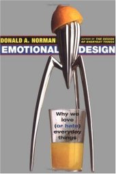 book Emotional Design: Why We Love (or Hate) Everyday Things