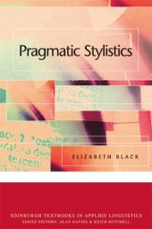 book Pragmatic Stylistics (Edinburgh Textbooks in Applied Linguistics)