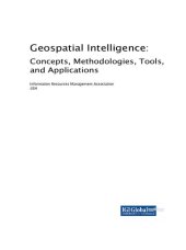 book Geospatial Intelligence: Concepts, Methodologies, Tools, and Applications