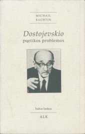 book Dostojevskio poetikos problemos