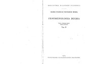 book Fenomenologia ducha