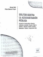 book Delitos Contra la Adminstración Pública