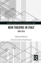 book New Theatre in Italy: 1963–2013