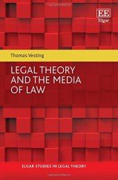 book Legal Theory and the Media of Law