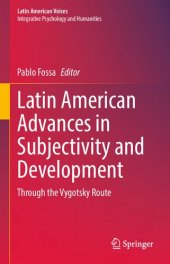 book Latin American Advances in Subjectivity and Development: Through the Vygotsky Route