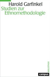 book Studien zur Ethnomethodologie