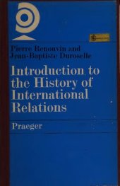 book Introduction to the history of international relations