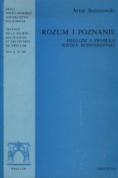 book Rozum i poznanie. Heglizm a problem wiedzy bezpośredniej