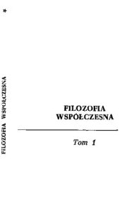 book Filozofia współczesna