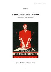 book L'abolizione del lavoro