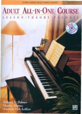 book Adult All-in-One Course: Lesson, Theory, Technic, Level 1