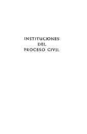 book Instituciones del proceso civil