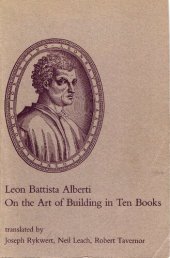 book On the Art of Building in Ten Books