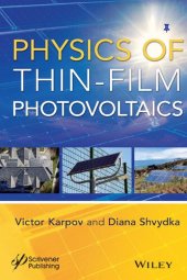 book Physics of Thin-Film Photovoltaics