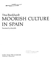 book Moorish Culture in Spain