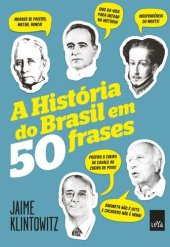 book A história do Brasil em 50 frases