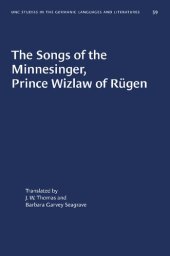 book The Songs of the Minnesinger, Prince Wizlaw of Rügen