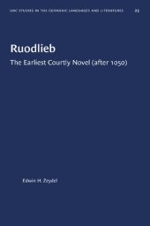 book Ruodlieb: The Earliest Courtly Novel (After 1050)