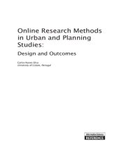 book Online Research Methods in Urban and Planning Studies: Design and Outcomes