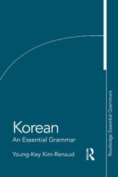 book Korean: An Essential Grammar