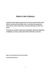 book Geometry and Measurement: The entire KS2 Course: Everything you need to know about Shape, Measurement and Geometry at KS2 (Maths Is Not A Mystery)