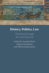 book History, Politics, Law: Thinking through the International