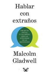 book Hablar con extraños