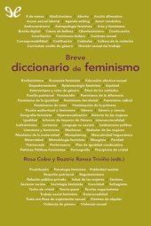 book Breve diccionario de feminismo