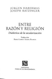 book Entre Razon y Religion: Dialectica de la Secularizacion