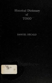 book Historical Dictionary of Togo