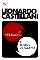 book De Kirkegord a Tomás de Aquino