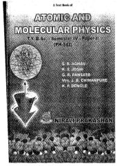 book A Textbook of atomic and molecular physics