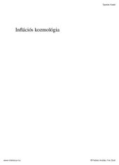 book Inflációs kozmológia