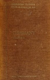 book Germany v. 2. History and administration.