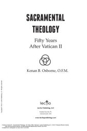 book Sacramental Theology: Fifty Years After Vatican II