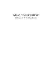 book India's Neighbourhood: Challenges in the Next Two Decades