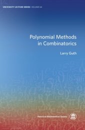 book Polynomial Methods in Combinatorics