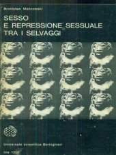 book Sesso e repressione sessuale tra i selvaggi