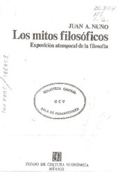 book Los mitos filosóficos