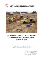 book The Medieval Cemetery of St Leonard's Leper Hospital at Midland Road, Peterborough