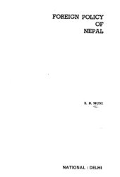 book Foreign Policy of Nepal