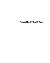 book PowerShell 7 for IT Professionals