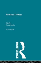 book Anthony Trollope: The Critical Heritage