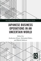 book Japanese Business Operations in an Uncertain World