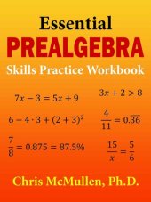 book Essential Prealgebra Skills Practice Workbook