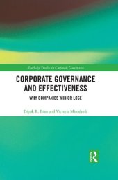 book Corporate Governance and Effectiveness: Why Companies Win or Lose