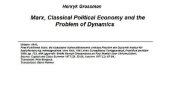 book Marx, Classical Political Economy and the Problem of Dynamics