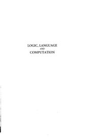 book Logic, Language, and Computation. Volume 1