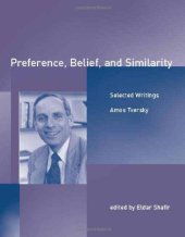 book Preference, Belief, and Similarity: Selected Writings (Bradford Books)